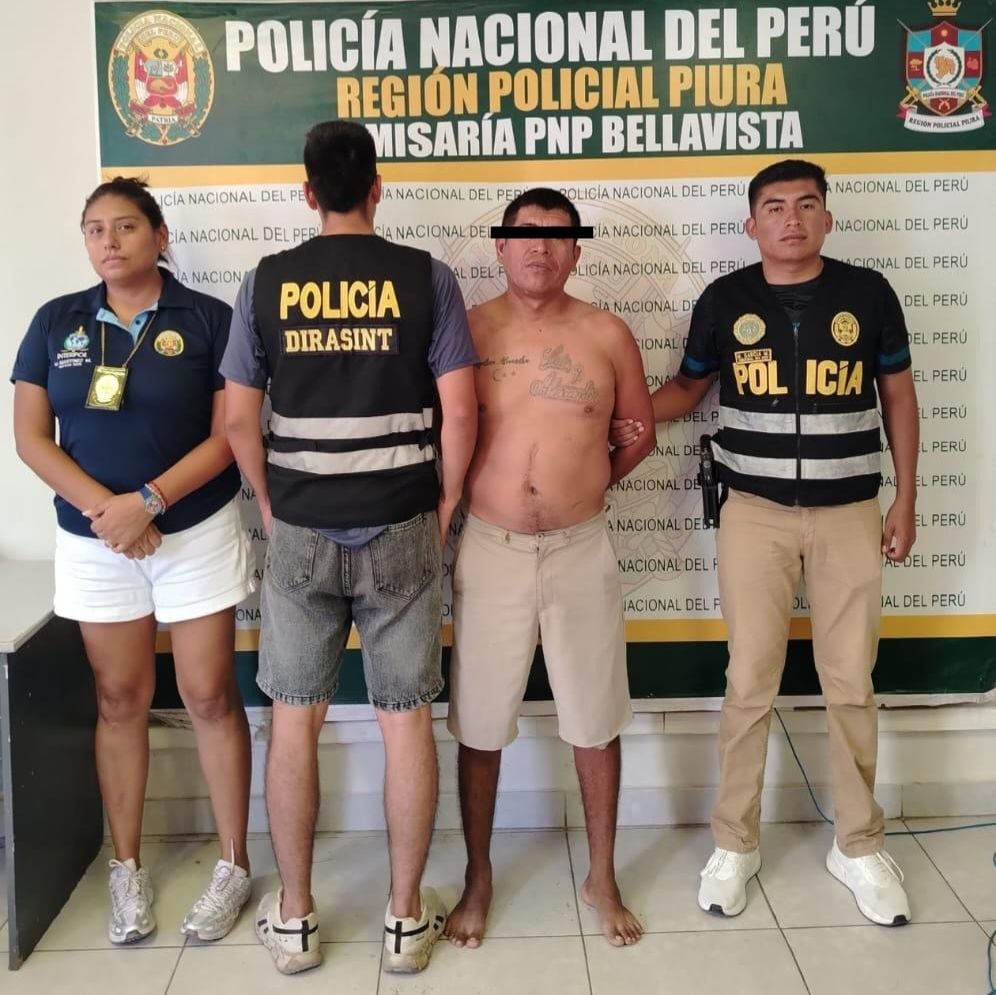 Detienen a requisitoriado en la ciudad de Sullana