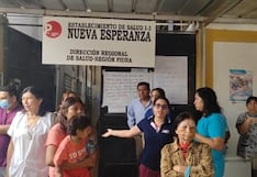 Piura: Centro de salud no atiende a los pacientes por falta de agua potable