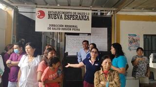 Piura: Centro de salud no atiende a los pacientes por falta de agua potable