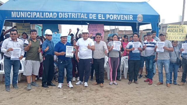 La Libertad: Entregan certificados de posesión a 200 familias en El Porvenir