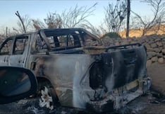 Arequipa: Pobladores de Atico bloquean vía y camioneta termina incendiada