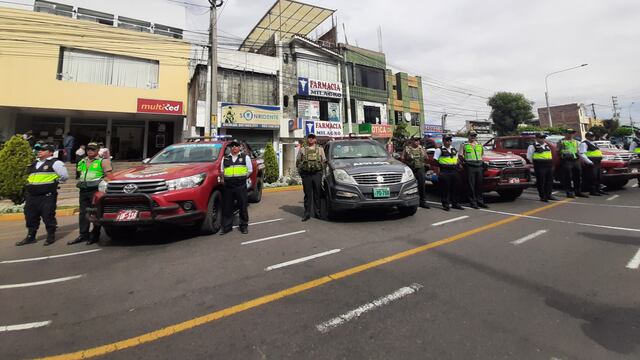 Arequipa: Retoman el patrullaje integrado en ocho puntos rojos de Miraflores