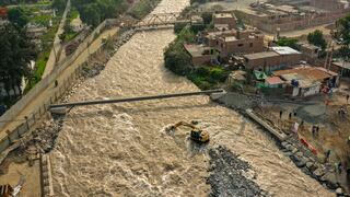 Caudales de los ríos Rímac y Chillón registran un incremento por lluvias registradas en Lima