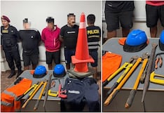 Ica: tres detenidos por robo de cables telefónicos en la Panamericana Sur