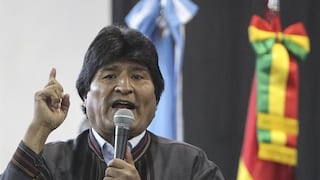 Evo Morales cree que protestas en Potosí son promovidas desde Chile