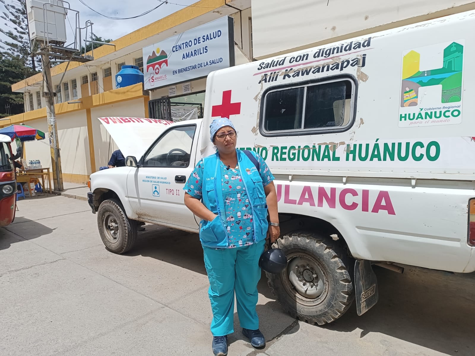 Condiciones calamitosas de centro de salud