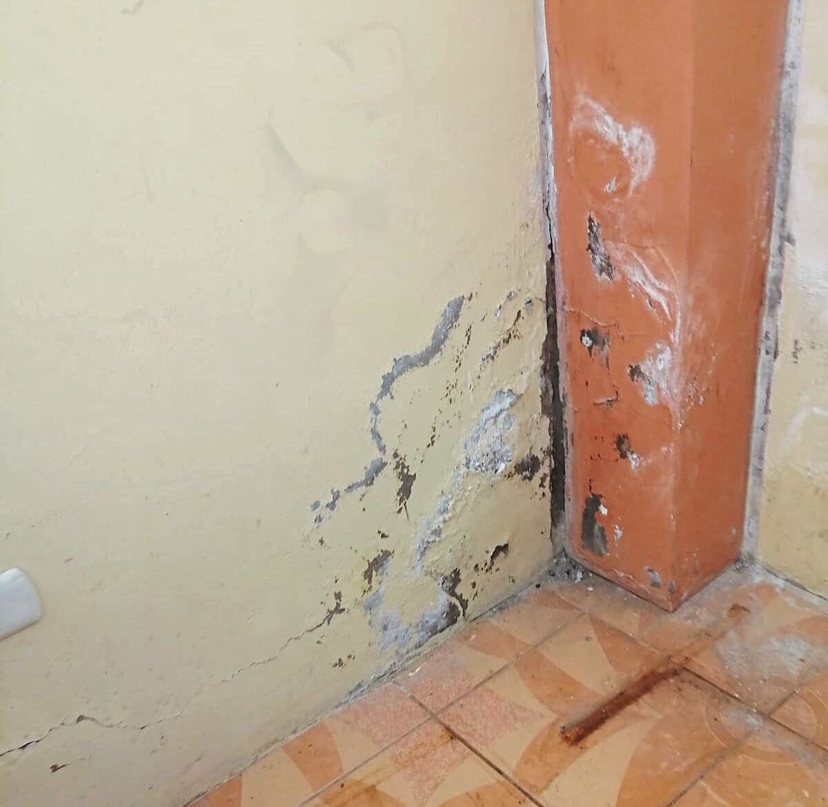 Infraestructura del colegio Técnico Agropecuario y Artesanal en mal estado. (Foto: GEC)