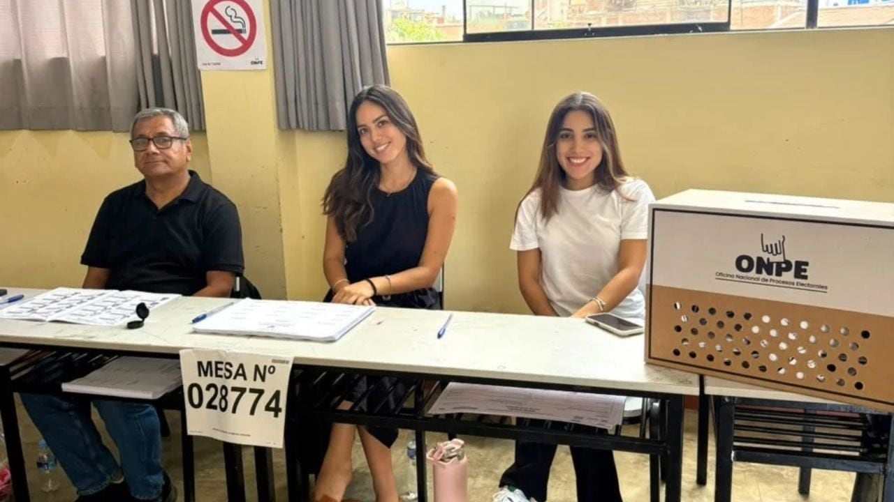 Elecciones 2026: Reina del 74° Festival de la Primavera asumió la presidencia de una mesa de votación en Trujillo