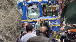 Fiscalía realiza “diligencias urgentes” tras choque de trenes en Cusco