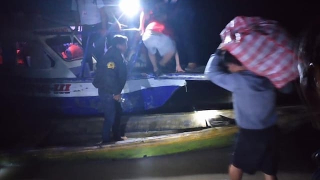 Naufragio de embarcación fluvial en Loreto deja dos muertos y número indeterminado de desaparecidos