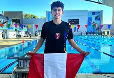 Piurano Carlos Díaz Lecca, una gran promesa de la natación peruana
