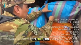 Caen “Los Chankas” en Pisco: decomisan más de 67 kilos de marihuana