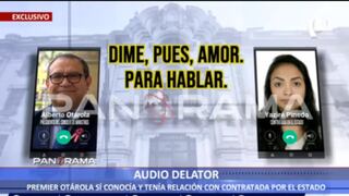 Otárola pide que corroboren audio comprometedor con Yaziré Pinedo: “Hace meses tratan de difundirlo”