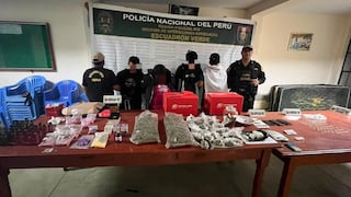 Ica: les incautan cerca de 5 kilos de marihuana, cocaína, frascos de poppers y hasta tusi