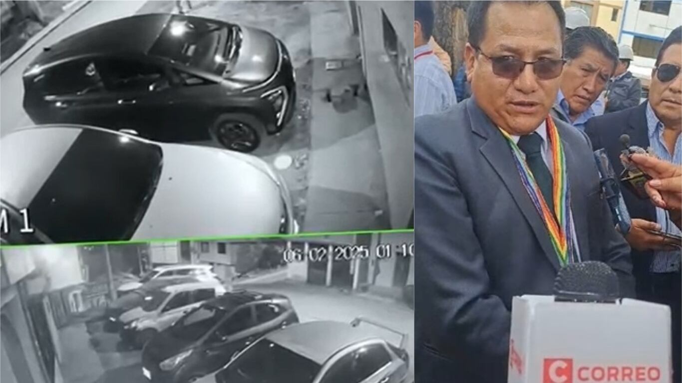 El burgomaestre de Santiago, Sergio Sullca, denuncia varios hechos irregulares en su contra.