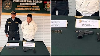 Chincha: detienen a sujeto por amenazar con arma de fuego a adolescente