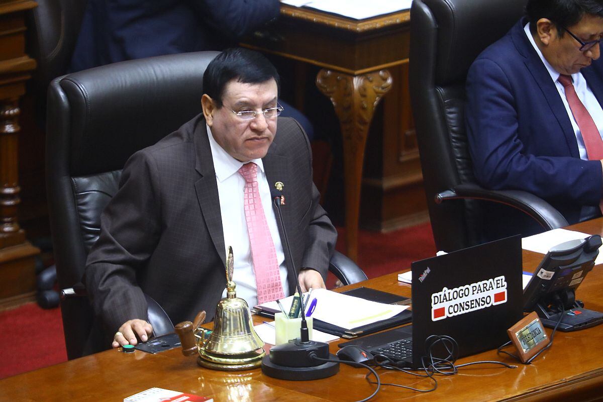 Alejandro Soto Reyes, presidente del Congreso. (Foto: Congreso)