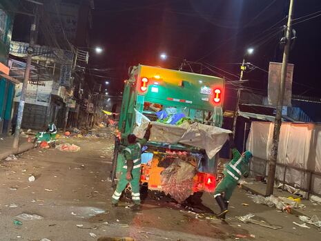 Huancayo: 300 toneladas de residuos sólidos por comercio y celebraciones