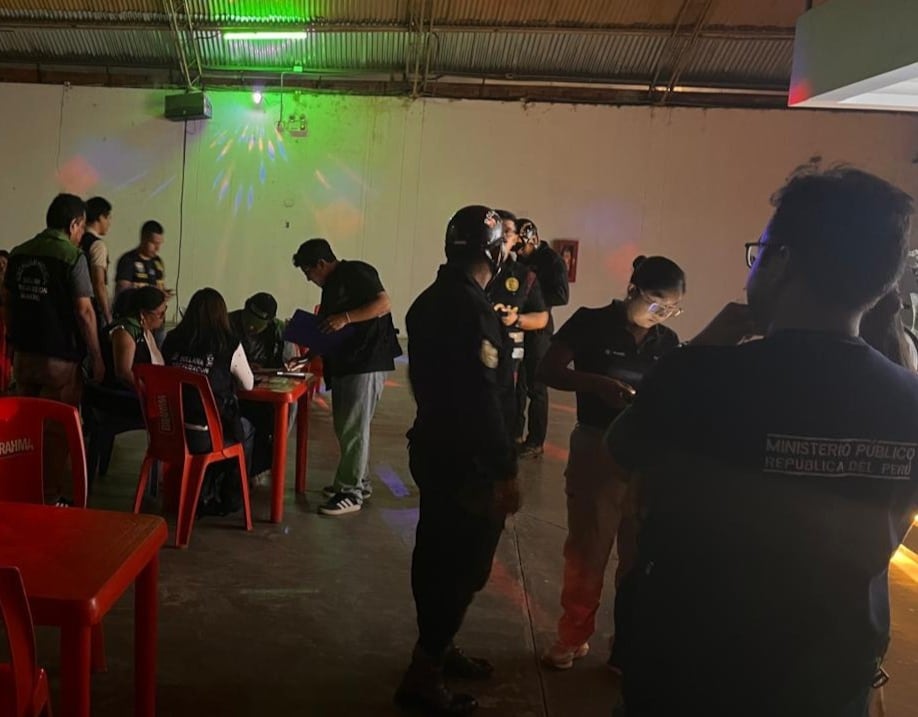 Durante el operativo identificaron a ciudadanas extranjeras ilegales