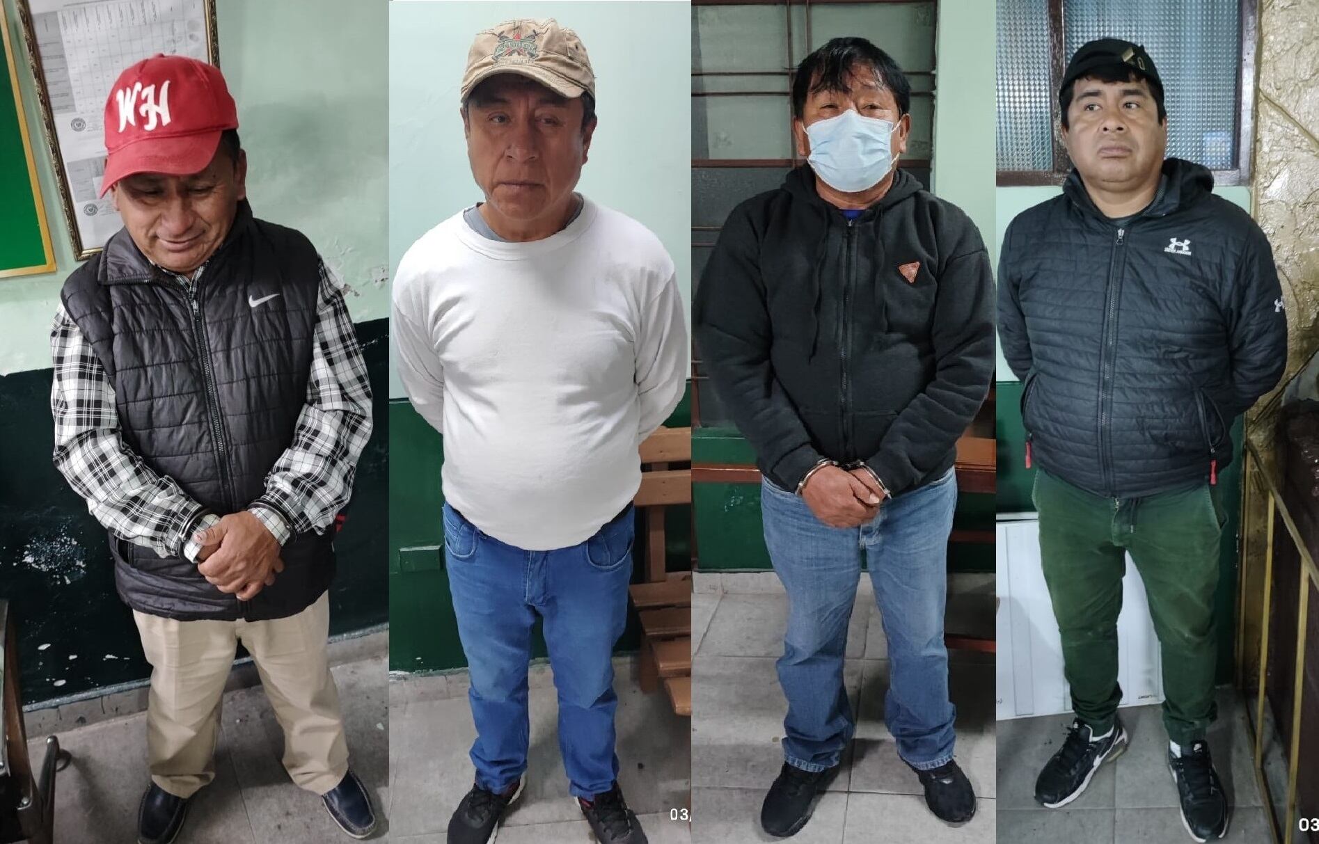 Varones fueron interceptados por agentes de Grupo Terna en el distrito Alto de la Alianza