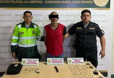 La Libertad: Intervienen a hombre con aparato explosivo