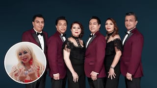 Susy Díaz se sube al ritmo de “Los Ángeles Azules”