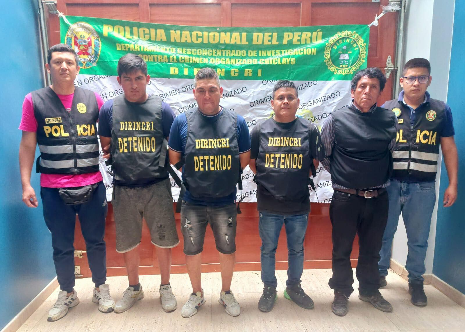 Sujetos fueron detenidos por el delito contra el patrimonio y secuestro.