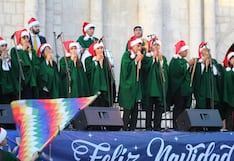 Se escuchan los villancicos en la Plaza de Armas de Arequipa (GALERÍA Y VIDEO)