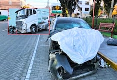 Arequipa: Choque entre tráiler y automóvil deja dos heridos en la vía Evitamiento