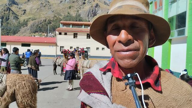 Productor de camélidos en Huancavelica reclama por no recibir ayuda estatal durante sequía del 2022