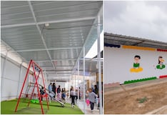 Chincha: instalan cobertura de Aluzinc en colegio inicial para proteger a estudiantes