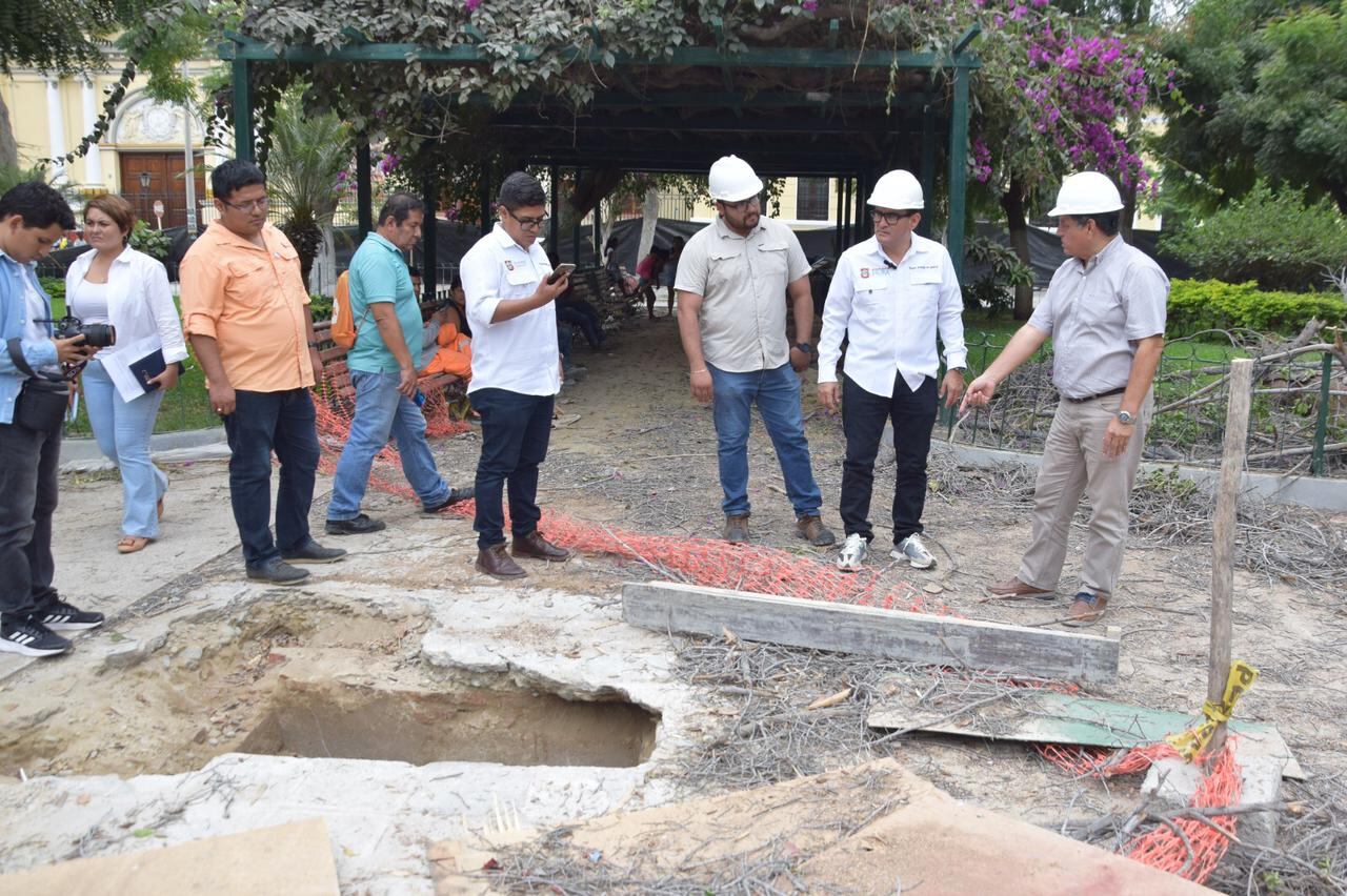 Por otro lado, la autoridad edil anunció que la plaza de Armas de Piura estará abierta al público aproximadamente el 20 de septiembre