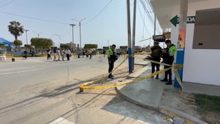 Pisco: balacera deja dos heridos en plena plaza de Armas del distrito de Túpac Amaru