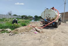 EPS Grau interviene por afloramientos de aguas residuales cerca de I.E. Almirante Miguel Grau