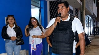 Trujillo: Candidato a alcalde usa chaleco antibalas ante amenazas de muerte
