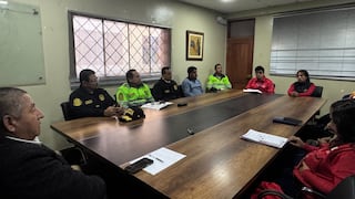 Jefe de la PNP en La Libertad se reúne con autoridades de Sánchez Carrión