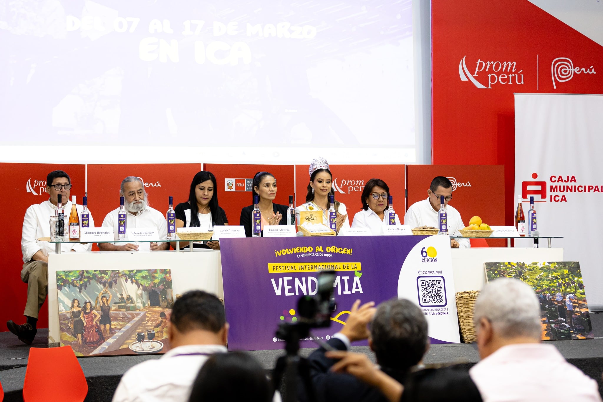 Lanzamiento LX del Festival Internacional la Vendimia de Ica