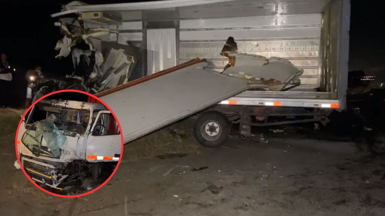 Accidente de tránsito se registró en la Panamericana Norte, a la altura de Mar Verde, en el distrito de Chao. (Foto: RADIO KE BUENA VIRU)