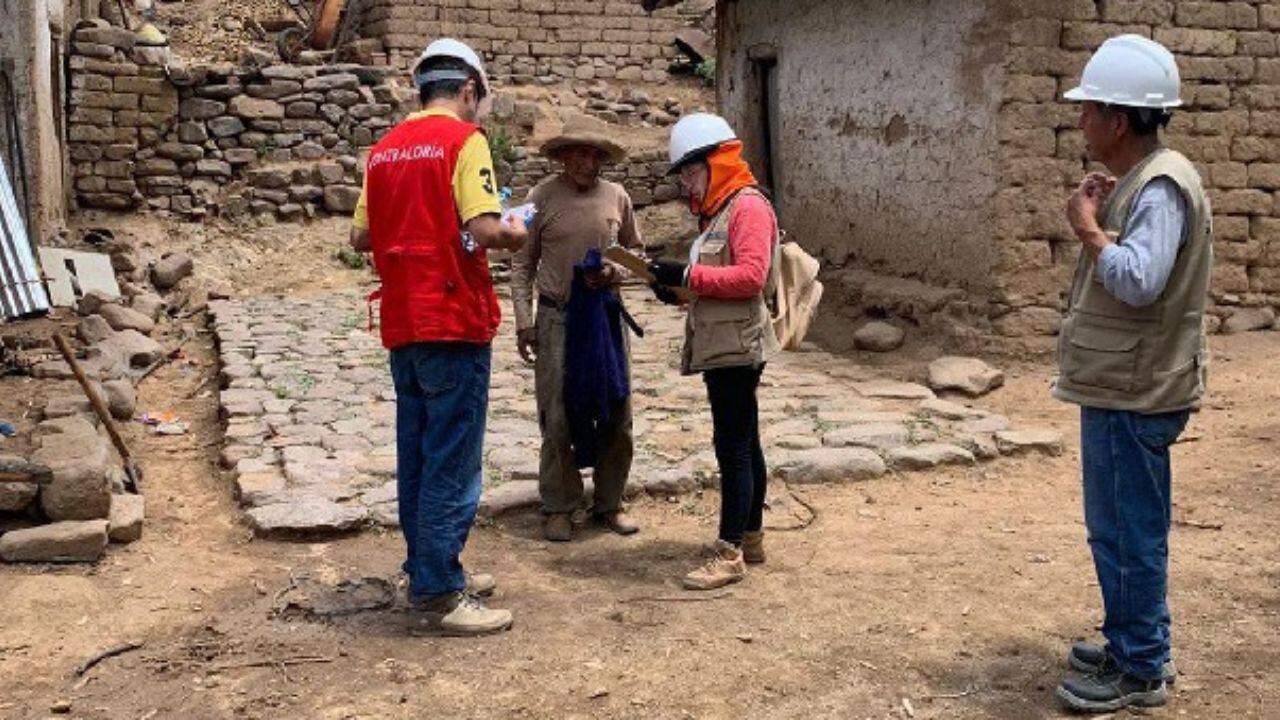 Contratista aún no ejecuta trabajos en caseríos Pampa Colorada y Lluan pese a que informó avances.