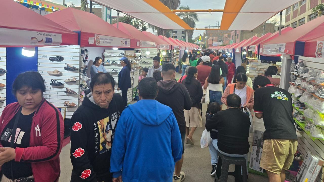 Así sostiene Juan Carranza, alcalde de El Porvenir, durante recorrido de stands que se ubican en las cuadras 12 y 13 de la avenida Pumacahua.
