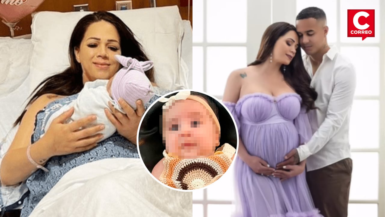 Melissa Klug presentó en redes a su última hija.