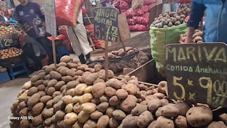 Precio de la papa sube y empieza a escasear en mercados de Huancayo