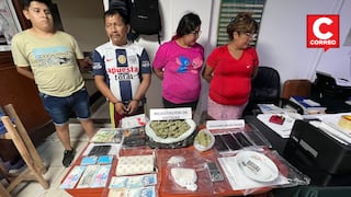 Chanchamayo: Cae banda con dinero falso, droga y celulares robados