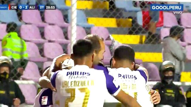 Goles de Jairo Concha y Gino Peruzzi para la victoria de Alianza Lima por 2-0 sobre Cienciano (VIDEO)