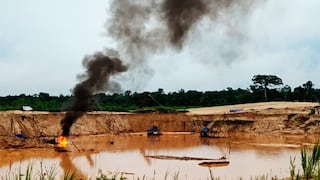 Incautan maquinaria y combustible valorizados en S/ 8.3 millones por minería ilegal en Madre de Dios