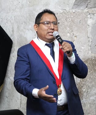 Luis Masco Cáceres, diputado por Arequipa, informó que el expediente de la represa Yanapujio se encontraría en levantamiento de observaciones. (Foto: Álvaro Figueroa/@photo.gec)