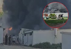 Incendio en escuela técnica de la PNP moviliza seis unidades de bomberos en Puente Piedra
