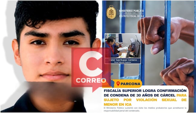 Ica: 30 años de cárcel para sujeto que violó varias veces a su primo de 10 años