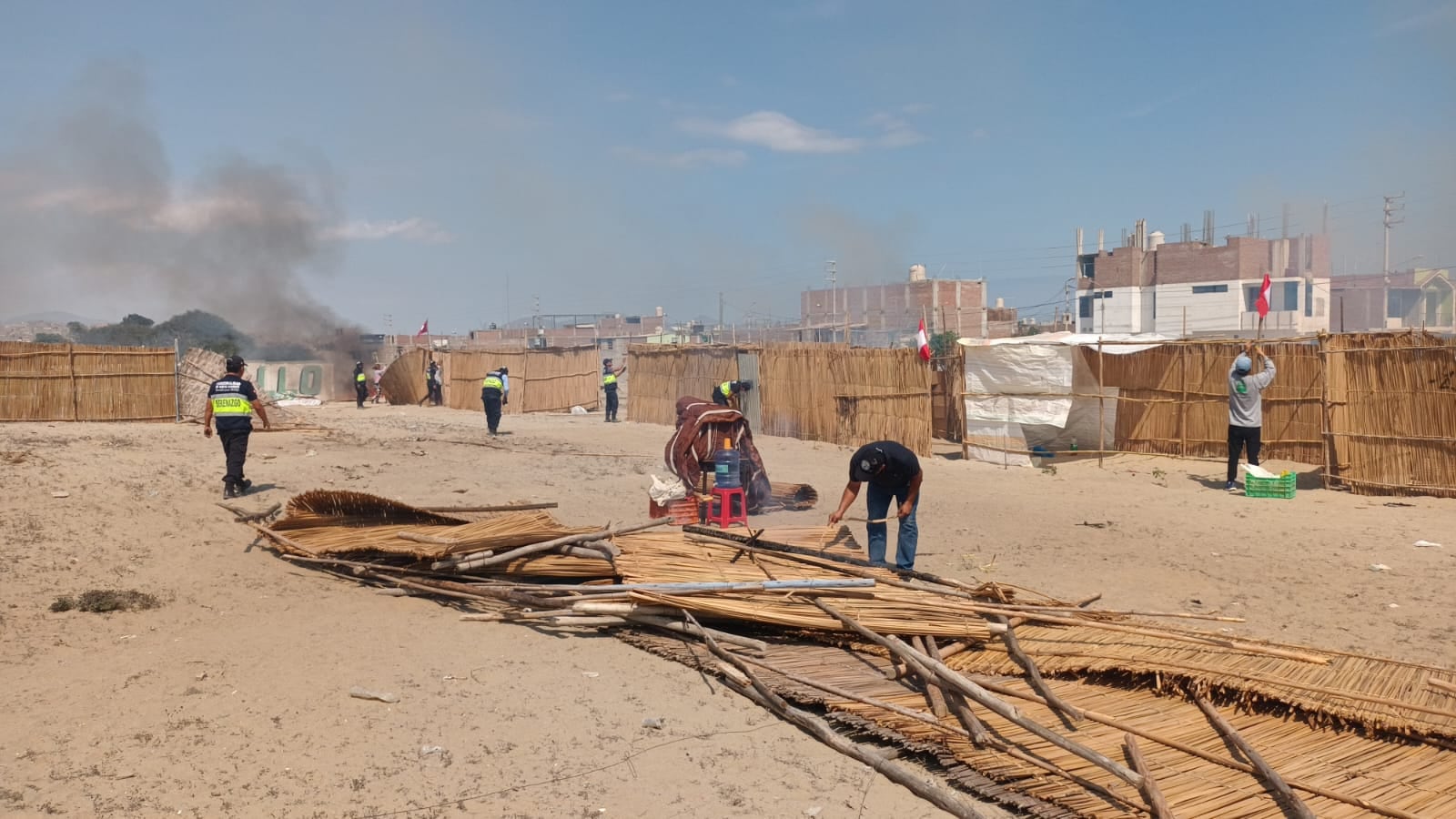 Autoridades presumen que detrás de estas invasiones se encuentran traficantes de terrenos.