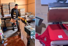 Tacna: Incautan máquinas y prendas “bamba” por S/ 3.5 millones